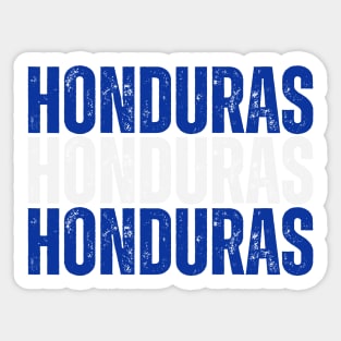 Honduras flag, bandera hondureña Sticker